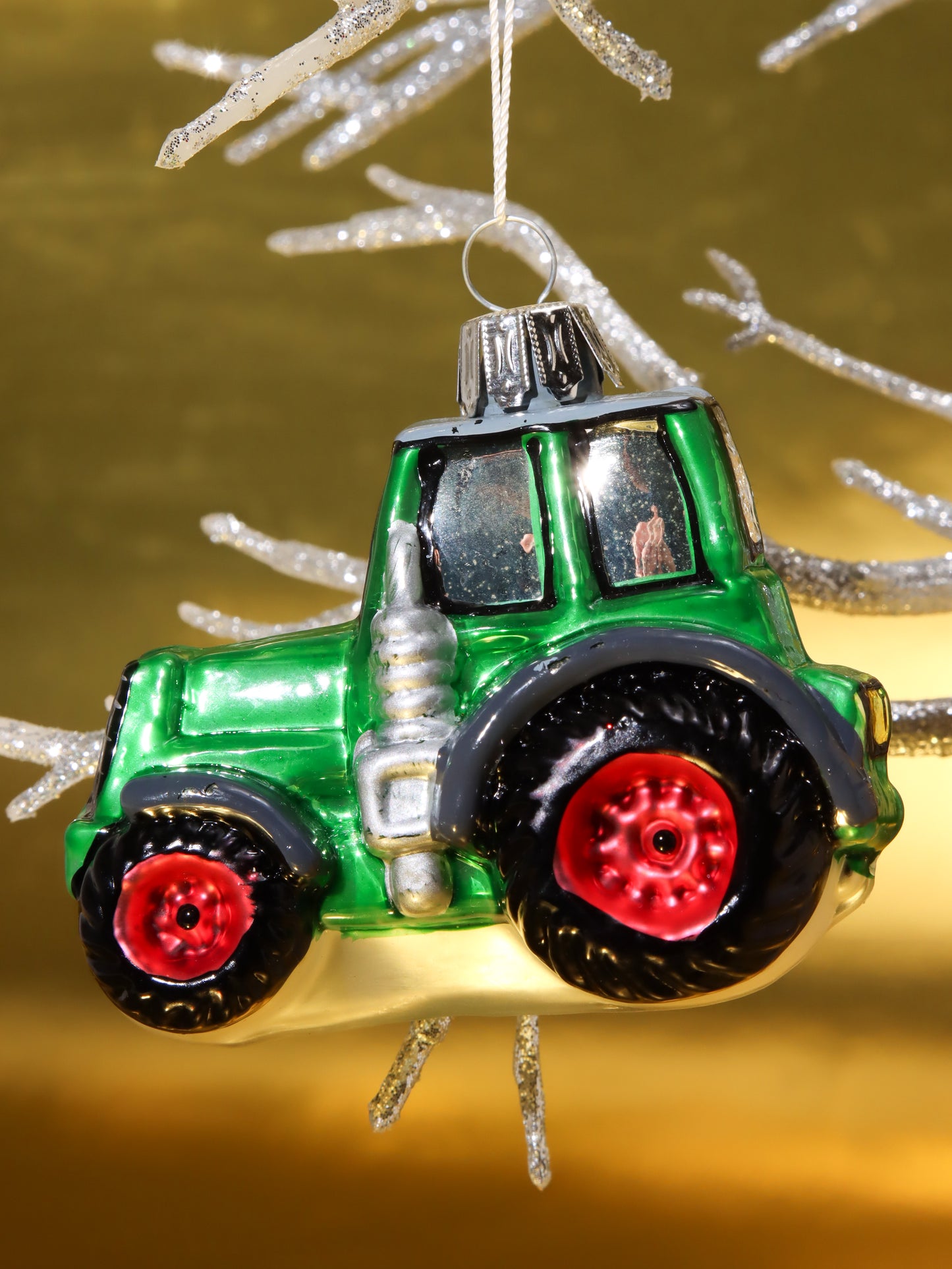 オーナメント TRACTOR GREEN