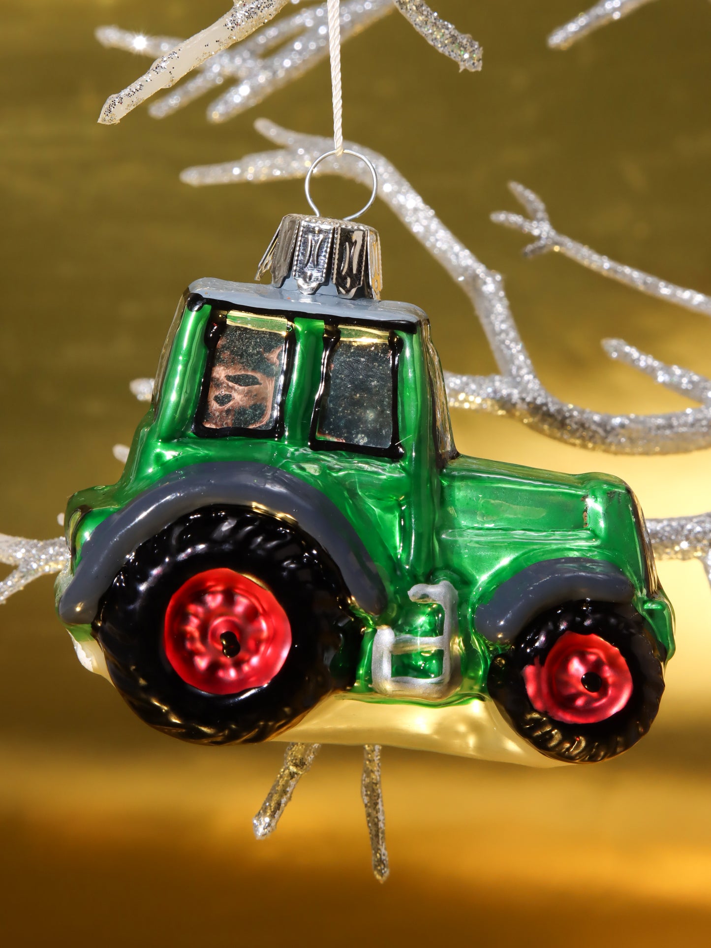 オーナメント TRACTOR GREEN