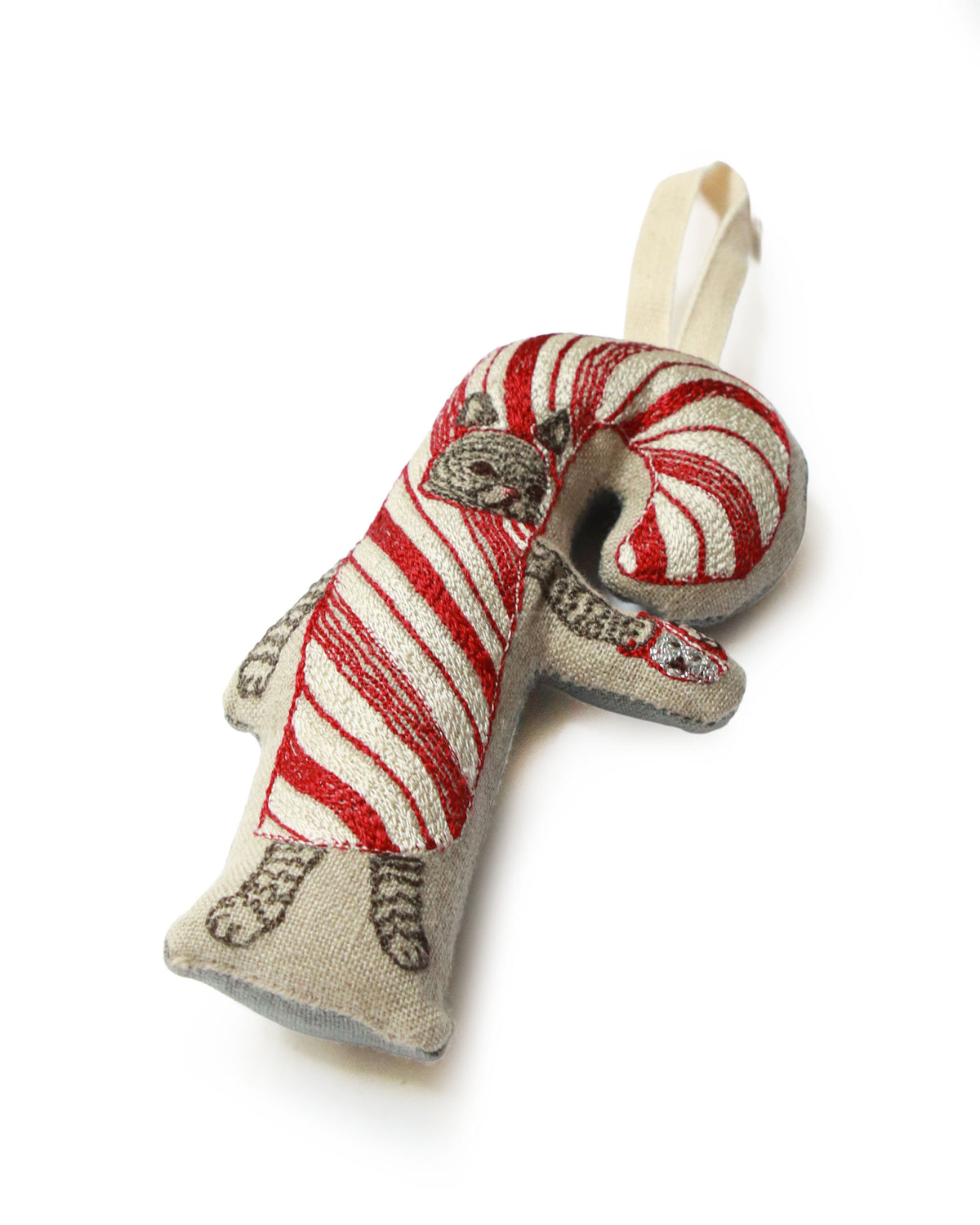 オーナメント Candy Cane Cat