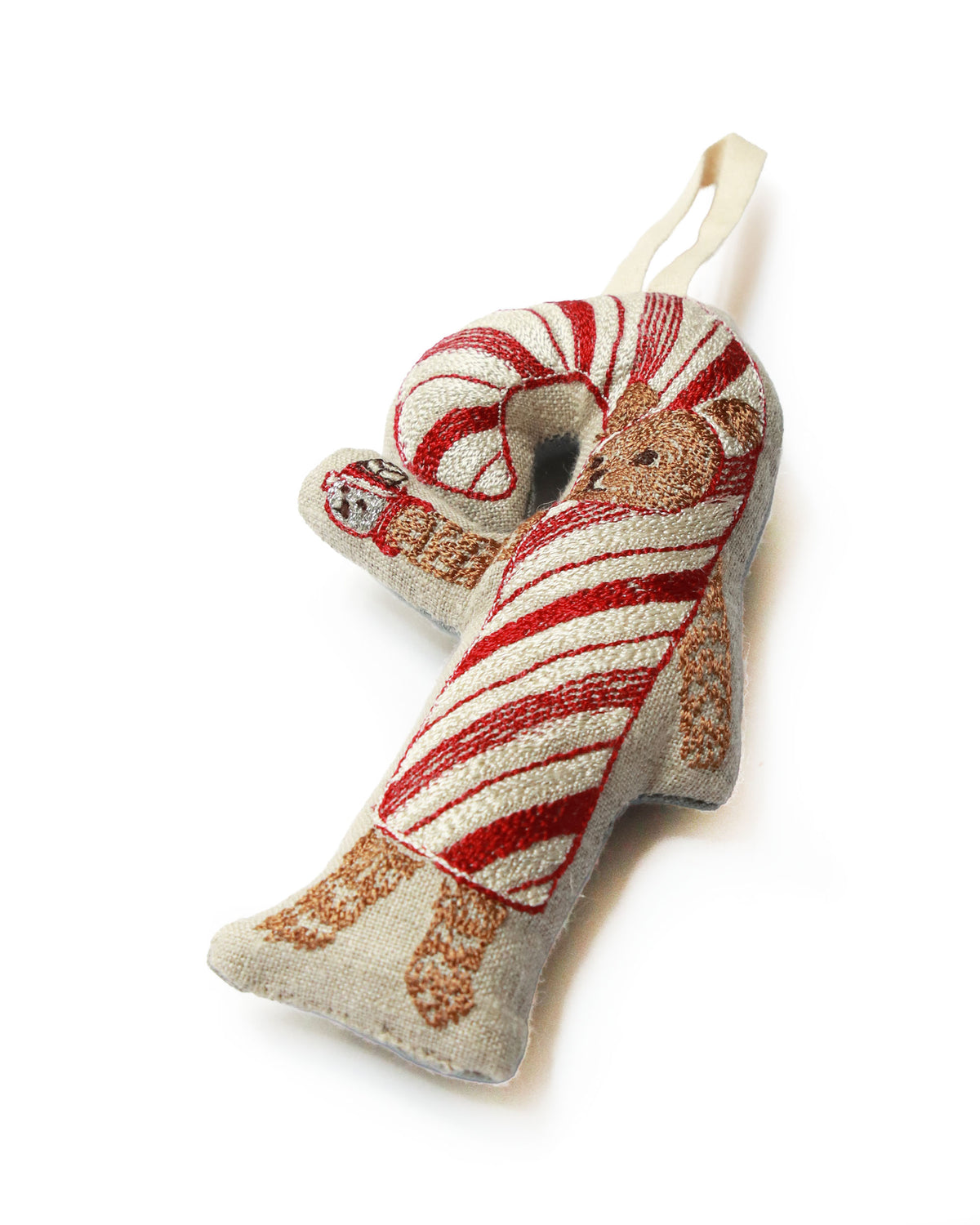 オーナメント Candy Cane Dog