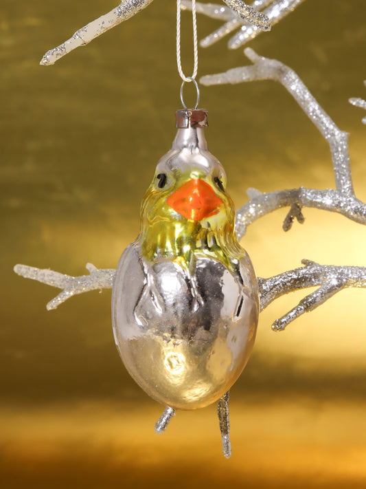 オーナメント POUSSIN DANS UN