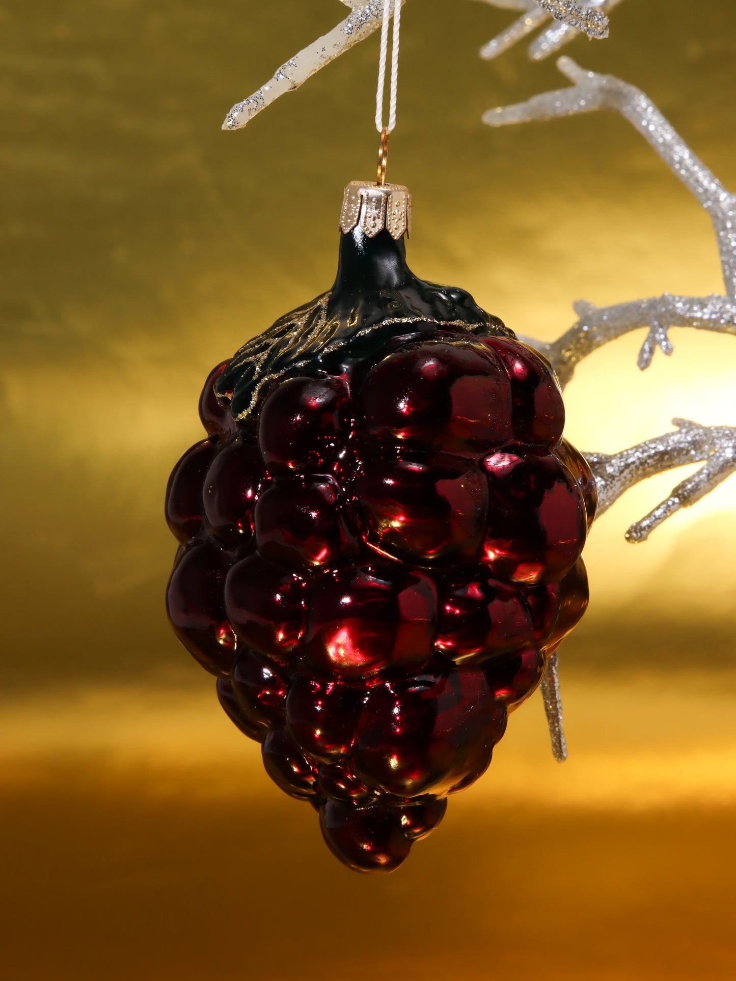 オーナメント GRAPES RED