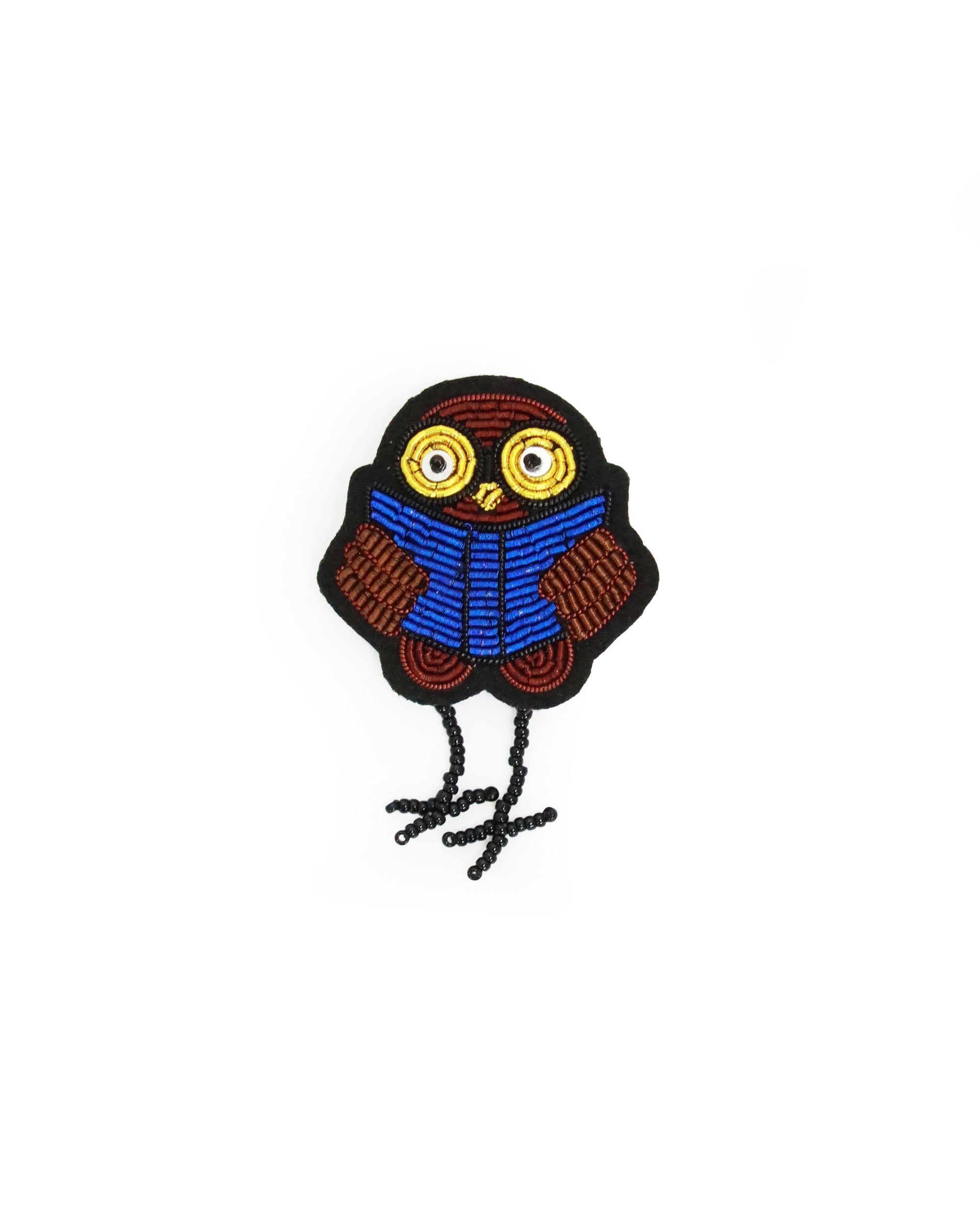 ブローチ Cultured Owl