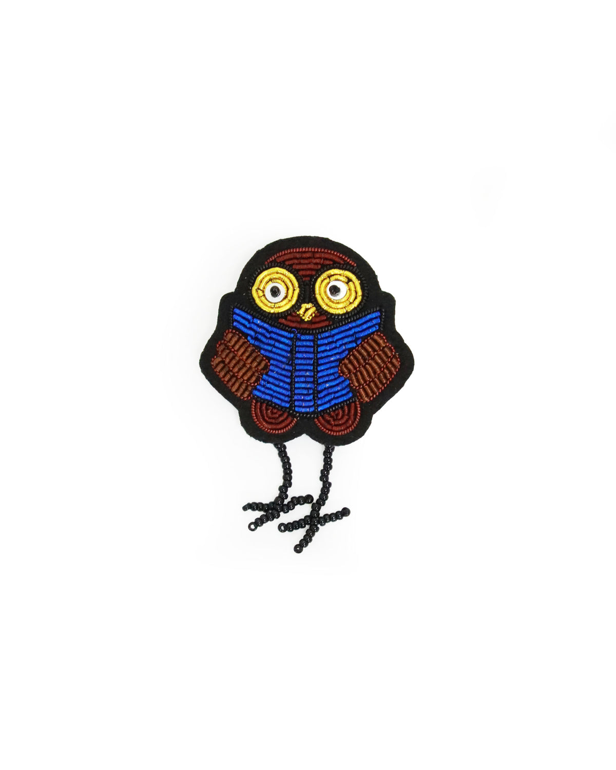 ブローチ Cultured Owl
