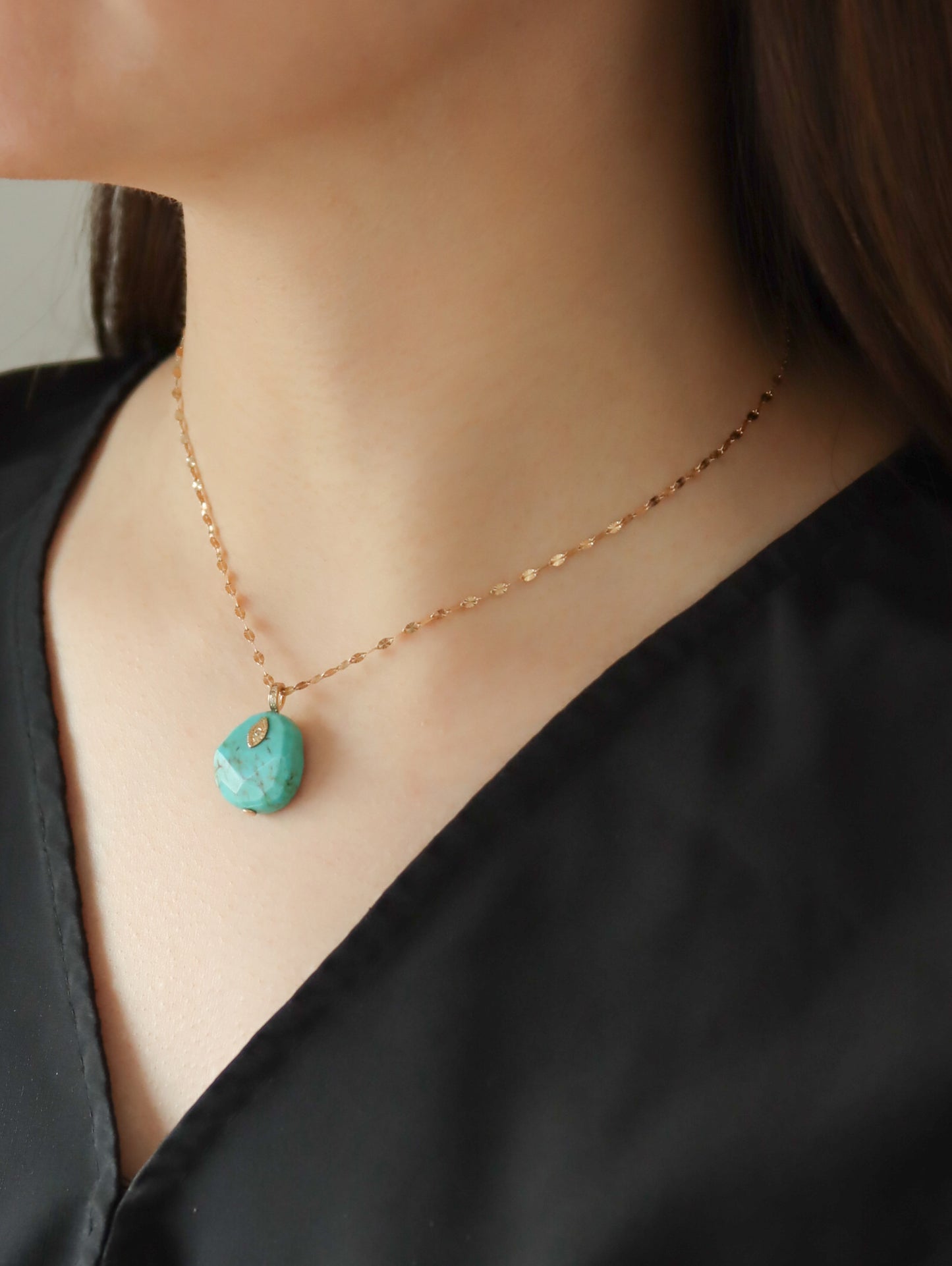 ARLES ネックレス TURQUOISE