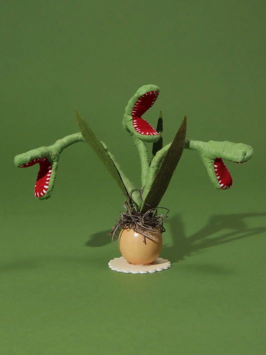 オーナメント ASSORTED VENUS FLY TRAP MONSTER FIGURE