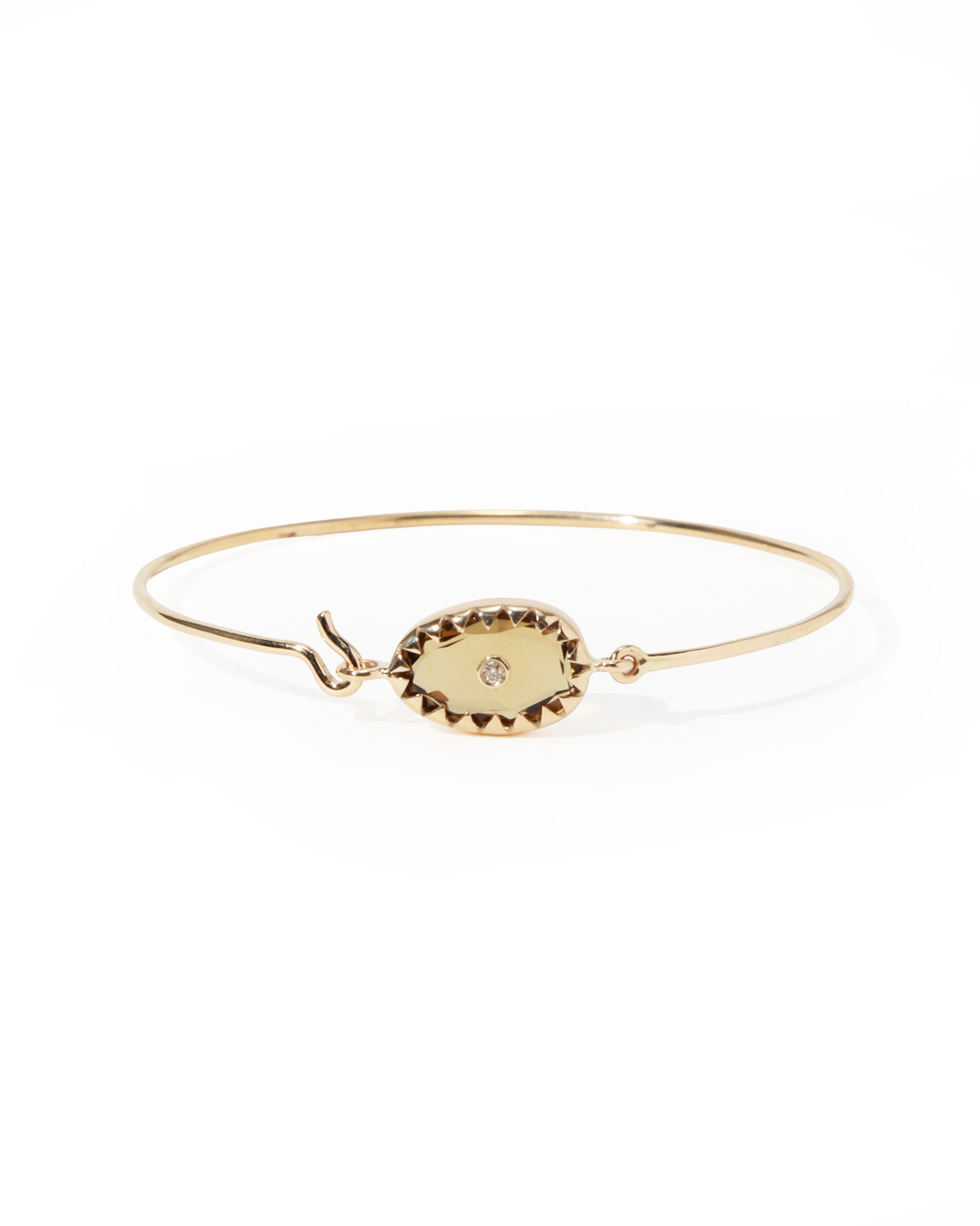 バングル ORSO - Honey Quartz