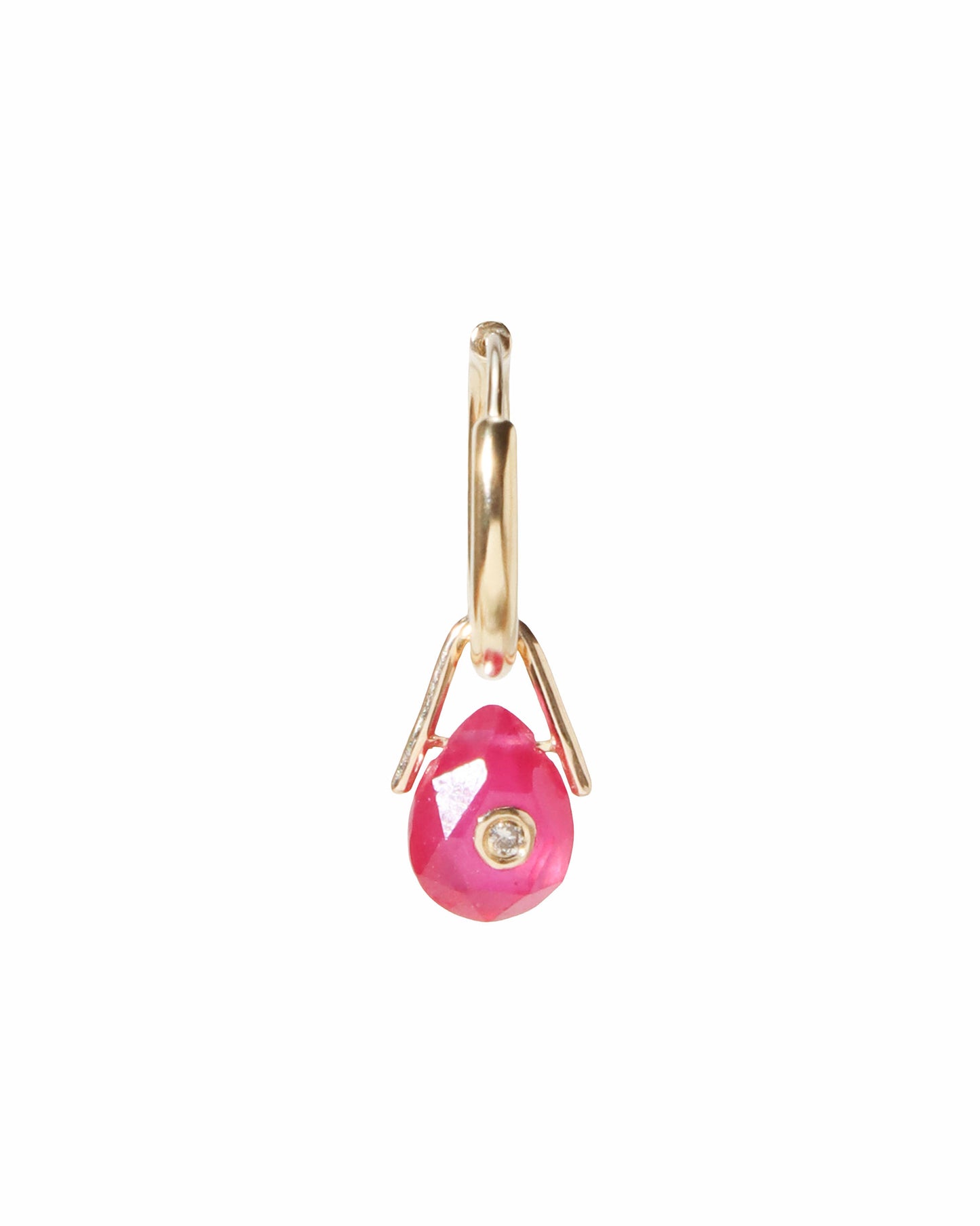 ピアス (片耳) ORSO - Ruby