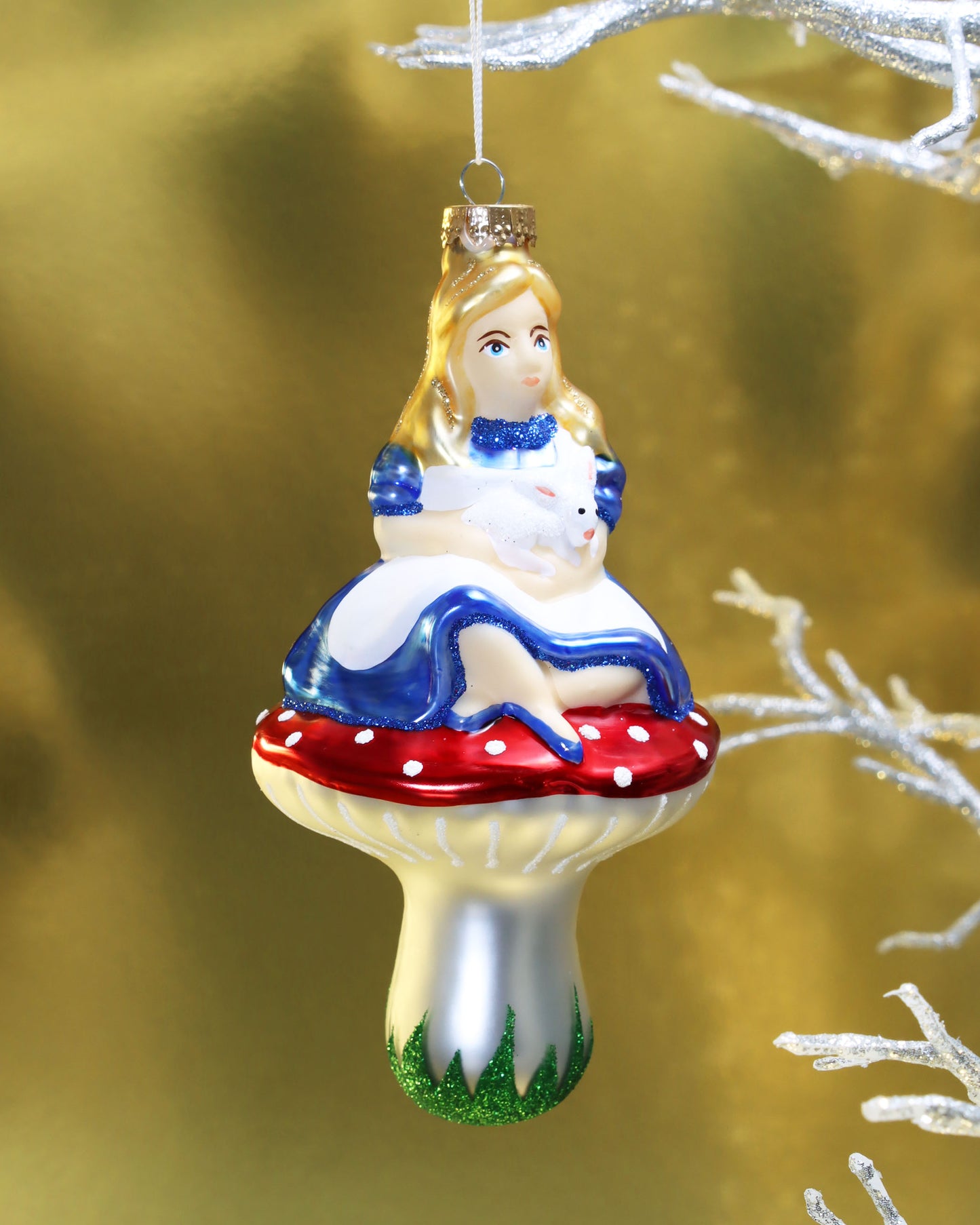 オーナメント Tree Decoration Alice on the mushroom