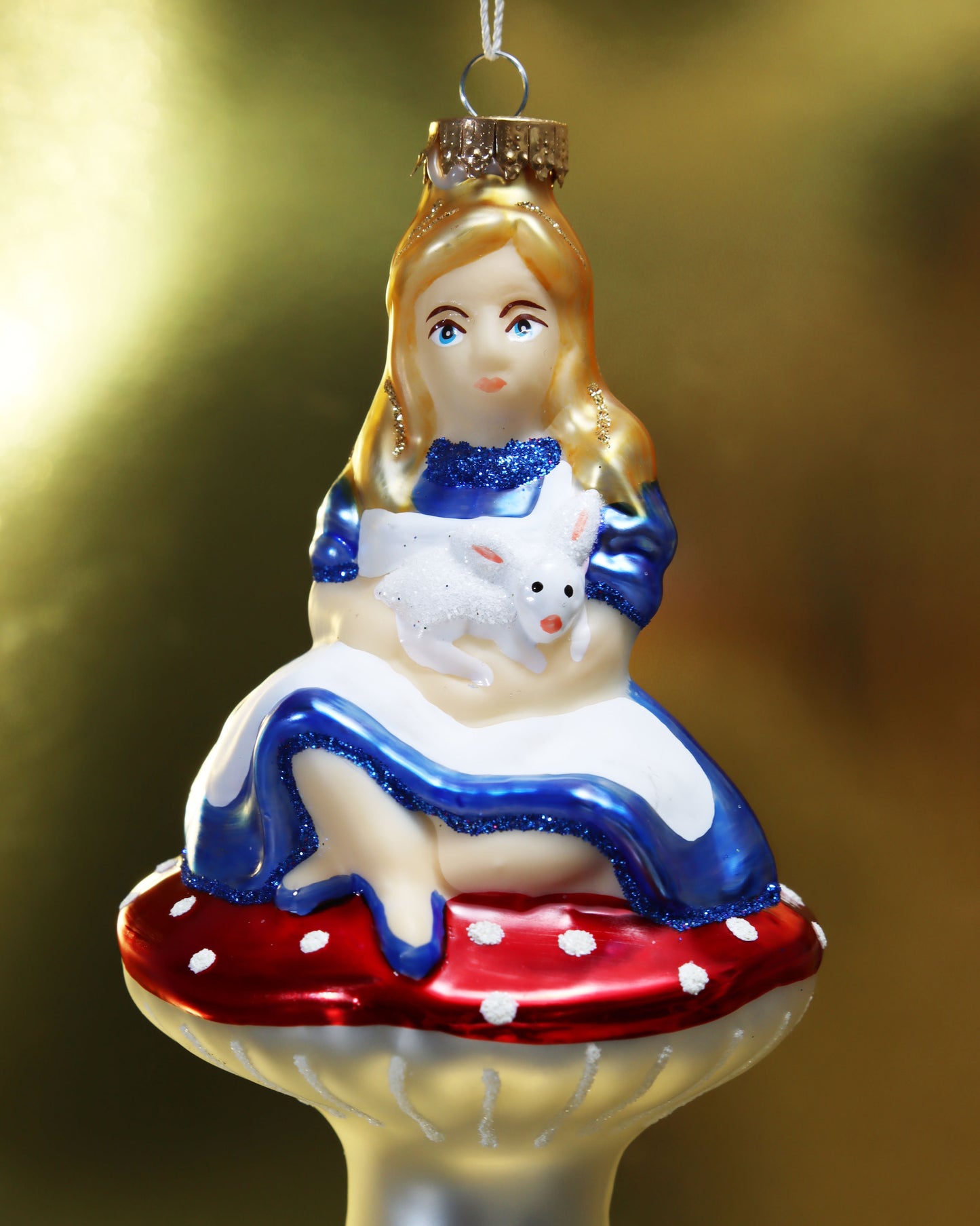 オーナメント Tree Decoration Alice on the mushroom