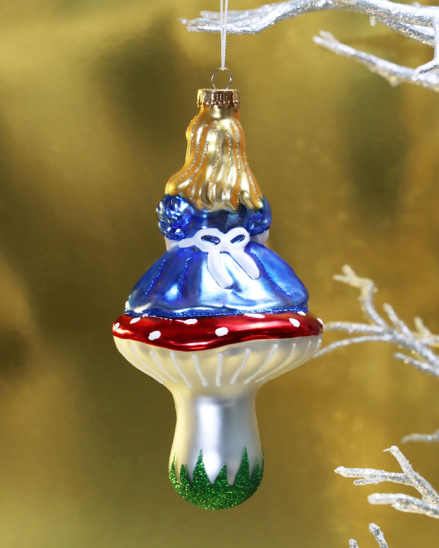 オーナメント Tree Decoration Alice on the mushroom