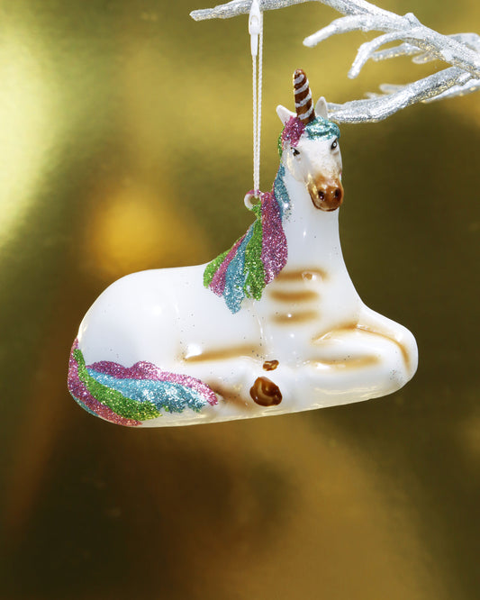 オーナメント Laying Unicorn