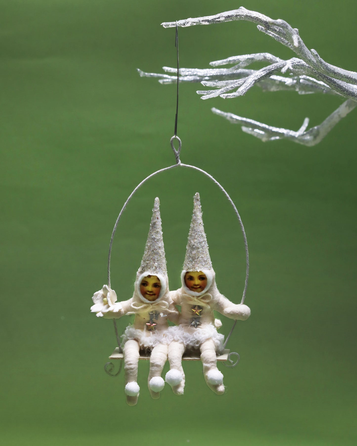 オーナメント Children On A Swing