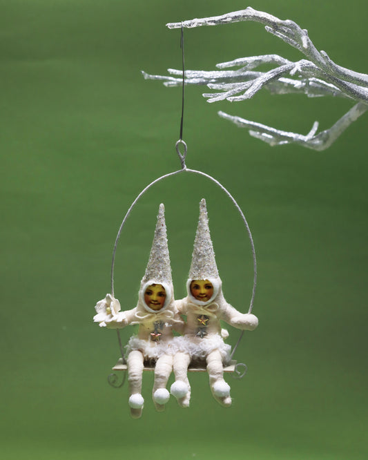 オーナメント Children On A Swing