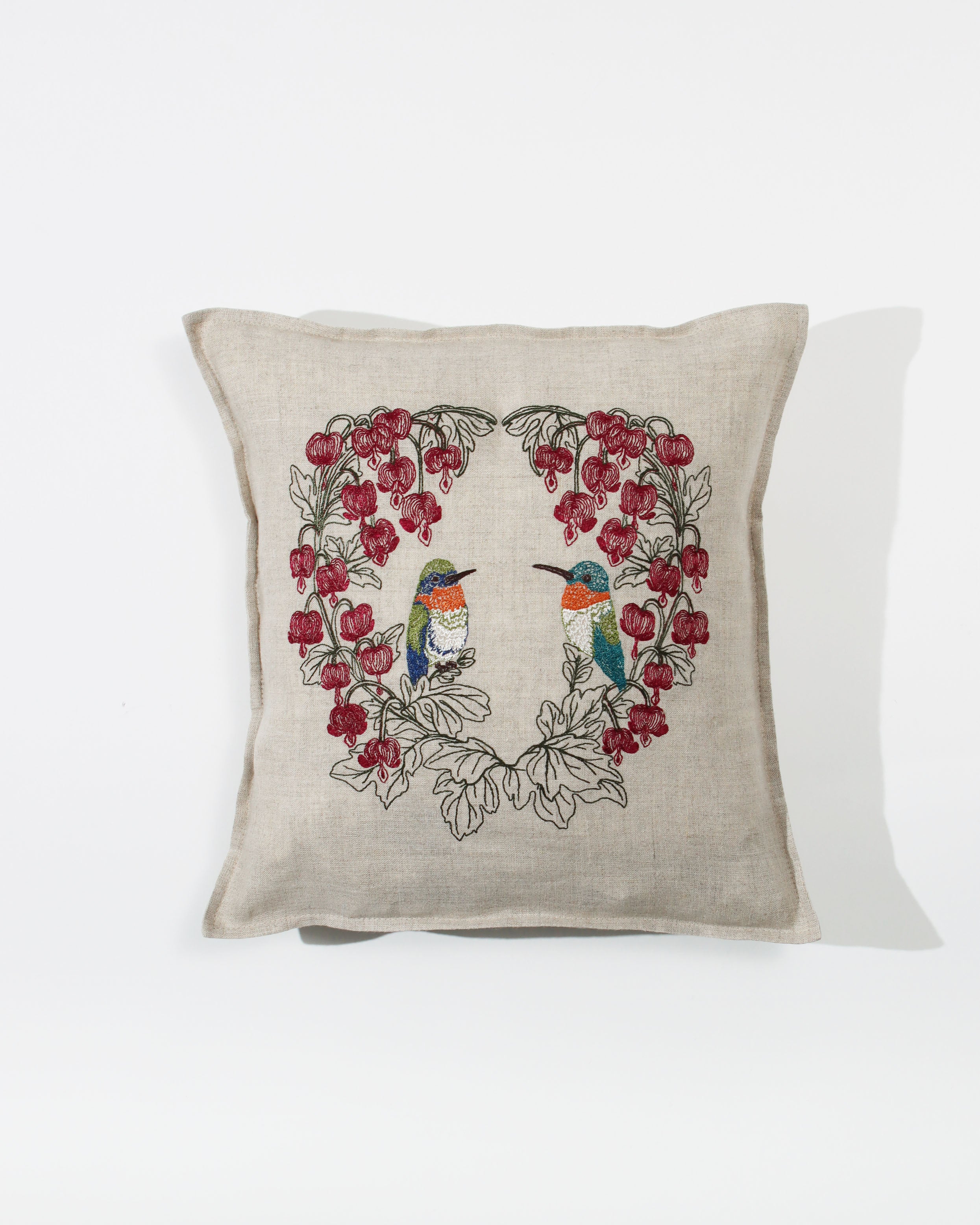 クッションカバー 30×30 Hummingbird Hearts