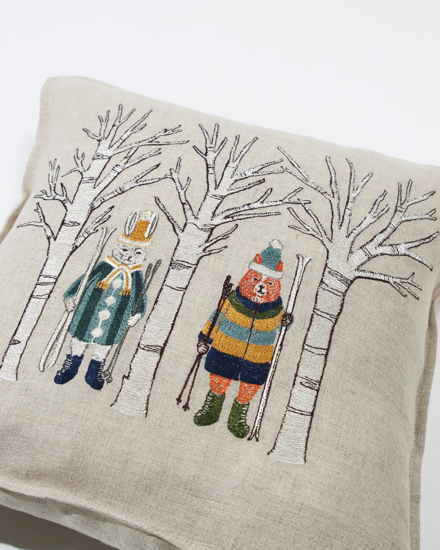 クッションカバー 30×30 Aspen Skiers
