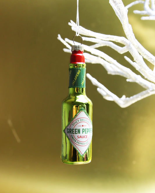 オーナメント HOT SAUCE - GREEN