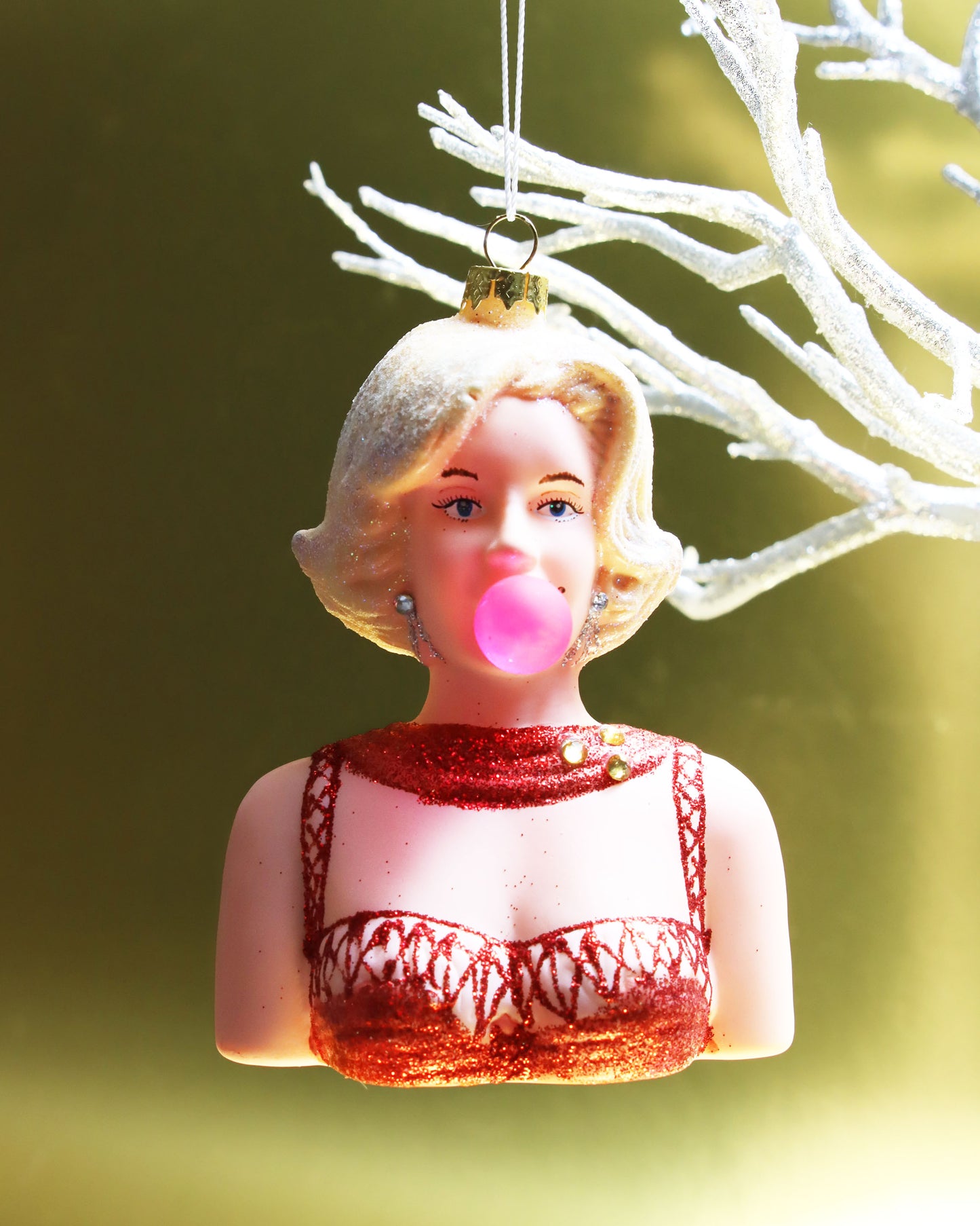 オーナメント MARILYN BLOWING BUBBLE