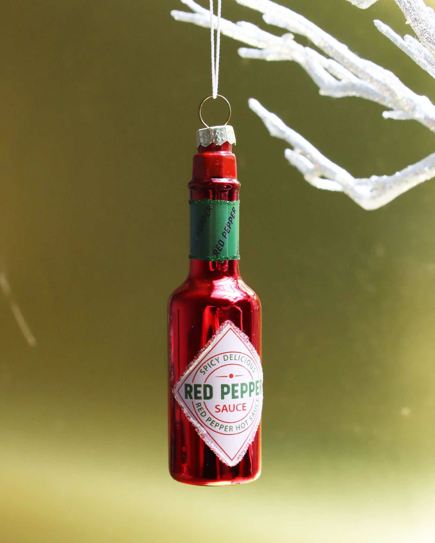 オーナメント HOT SAUCE - RED