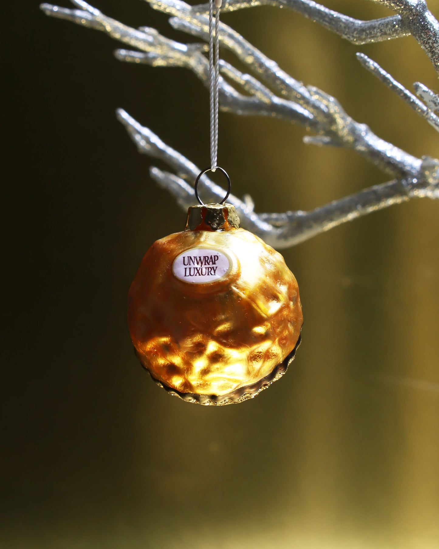 オーナメント CHOCOLATE HAZELNUT BON BON