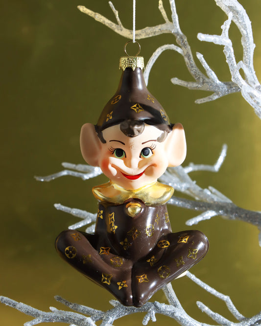 オーナメント RETRO ELF -BLK