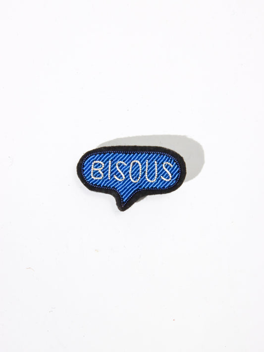 ＜Macon＆Lesquoy＞ブローチ Blue Bisous