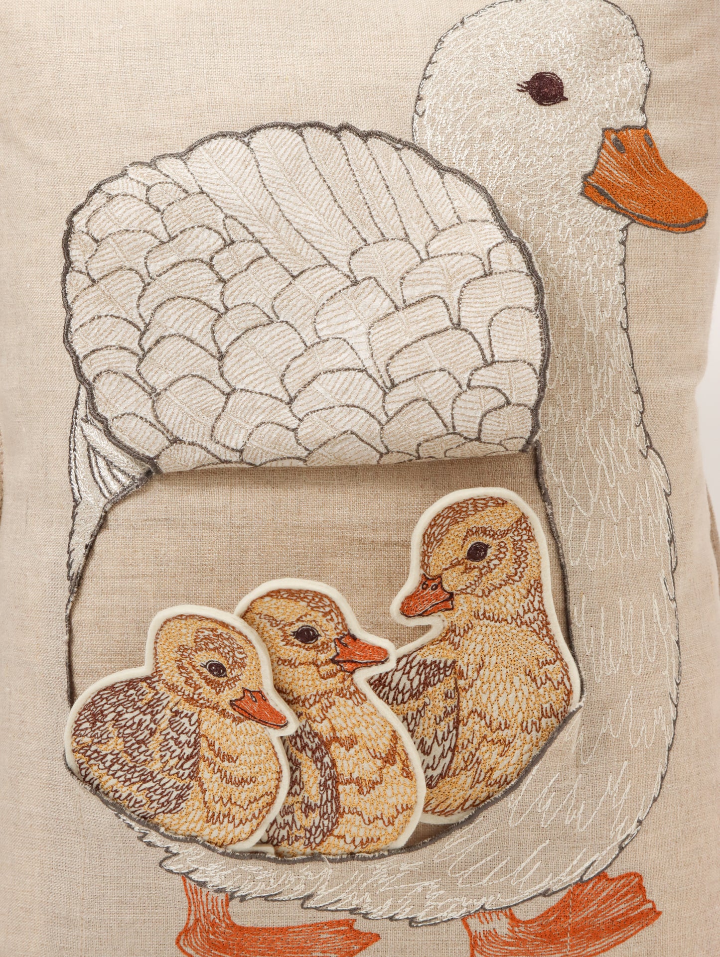 クッションカバー 30x40 Mama Duck