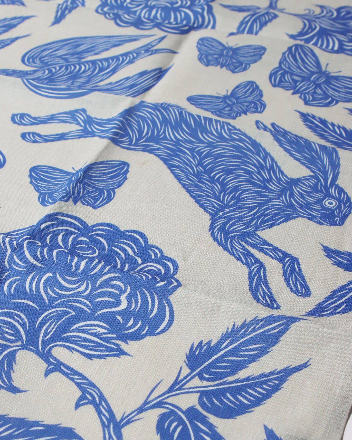 ティータオル Hawthorn Garden Cornflower