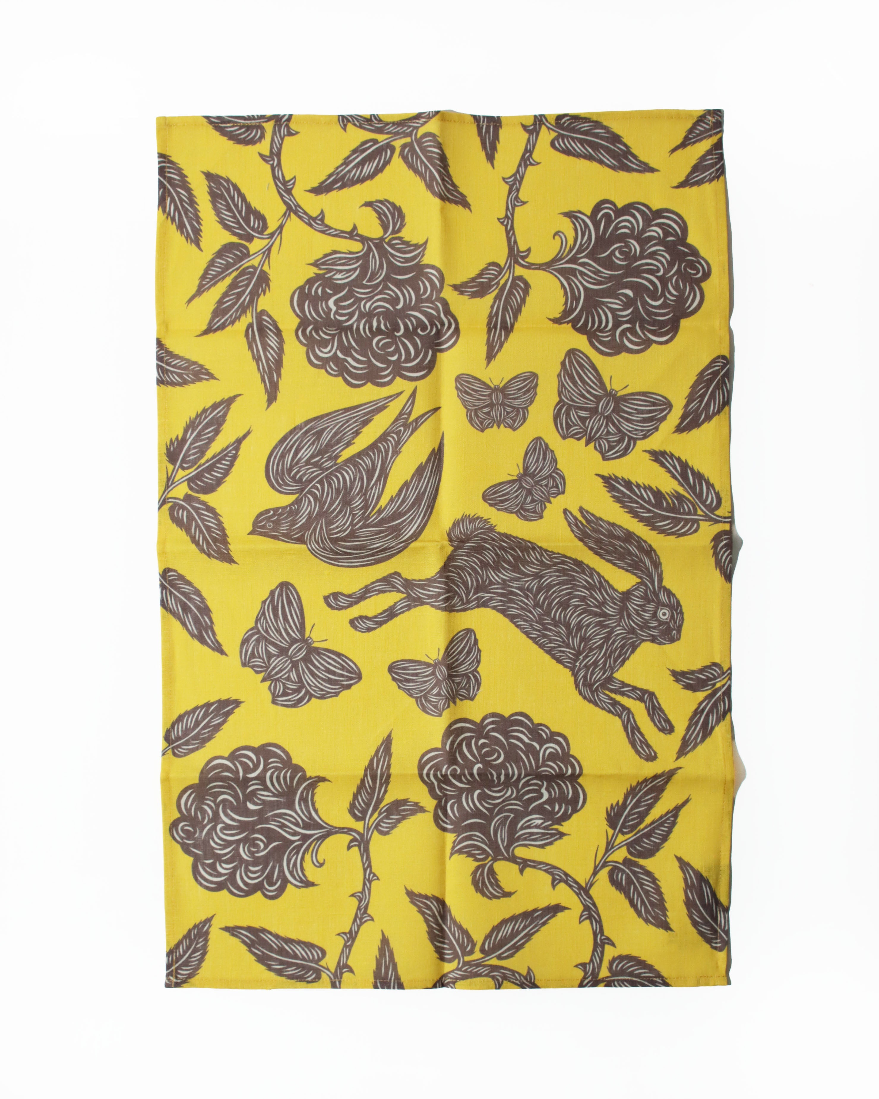 ティータオル Hawthorn Garden Saffron