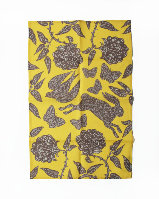 ティータオル Hawthorn Garden Saffron