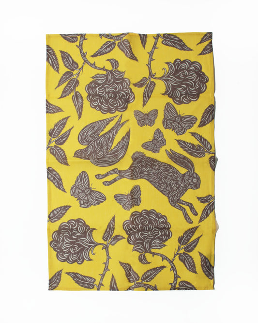 ティータオル Hawthorn Garden Saffron