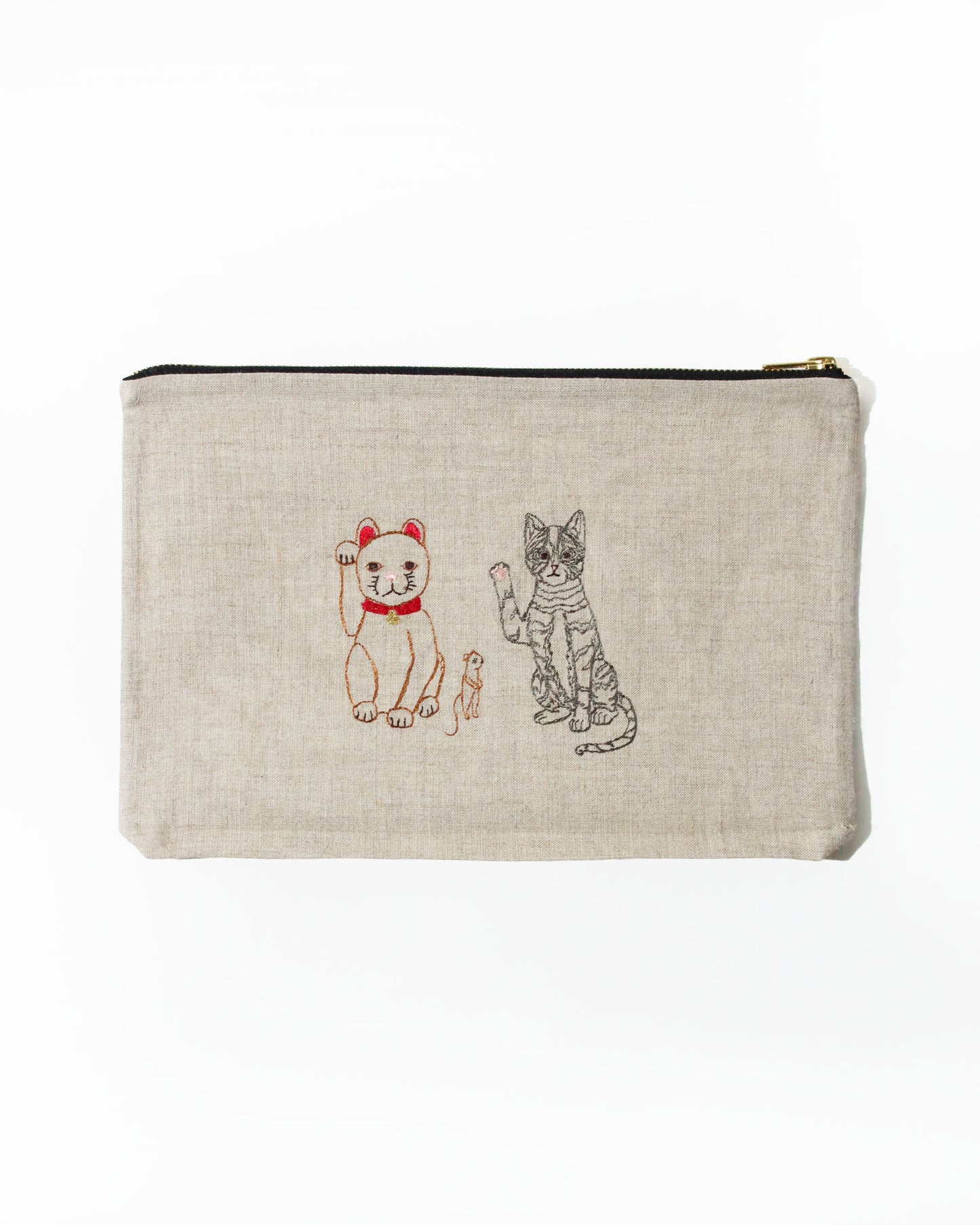 ポーチ Lucky Cat (Manekineko)