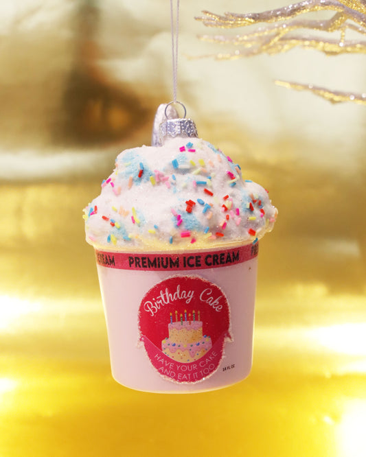 オーナメント BIRTHDAY CAKE ICECREAM