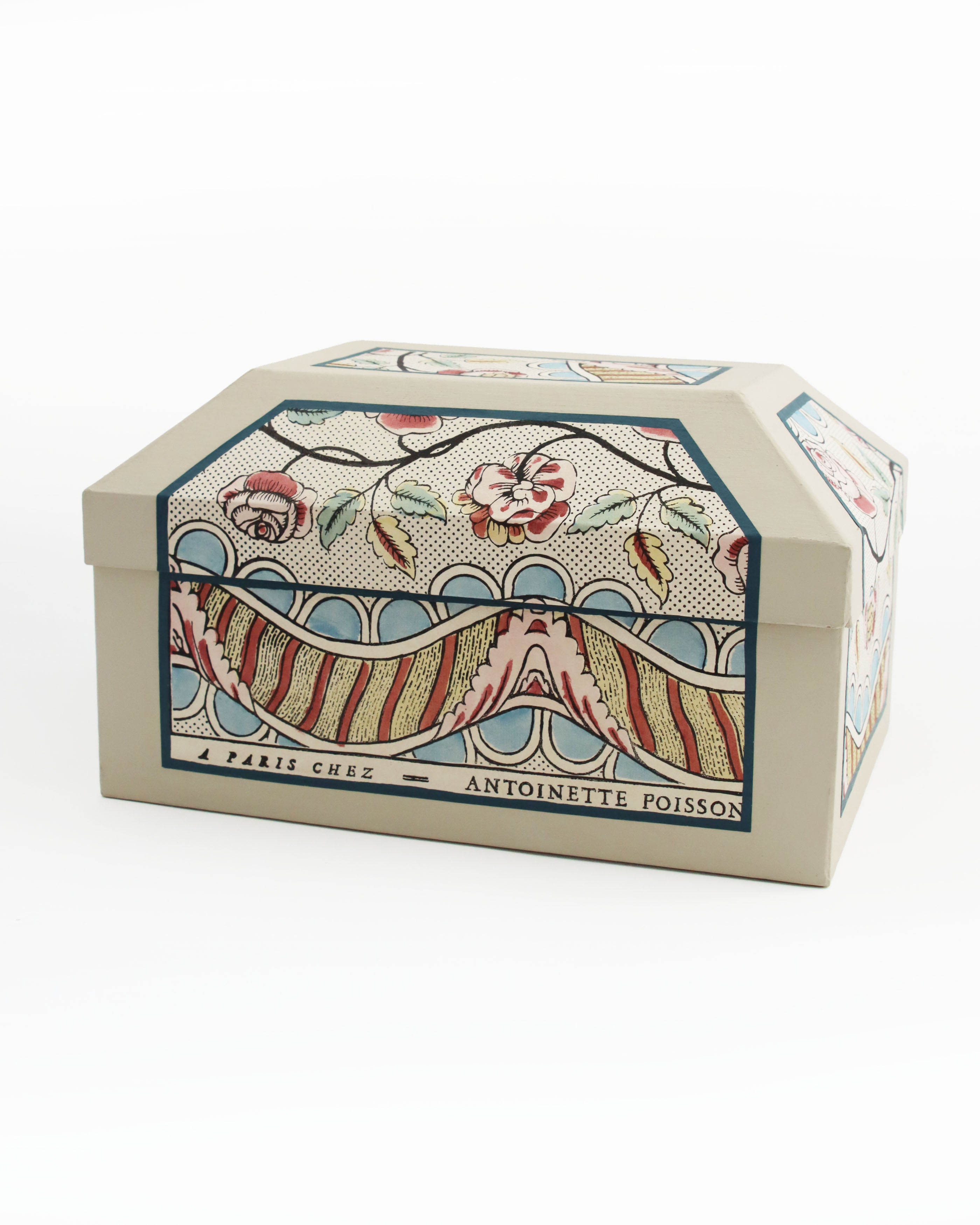 ウェディングボックス Guirlandes et feston bleu