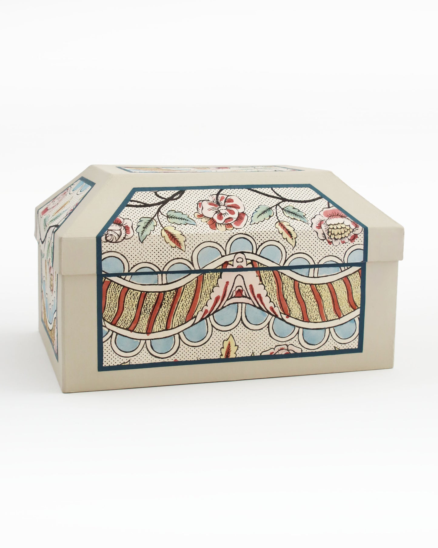 ウェディングボックス Guirlandes et feston bleu