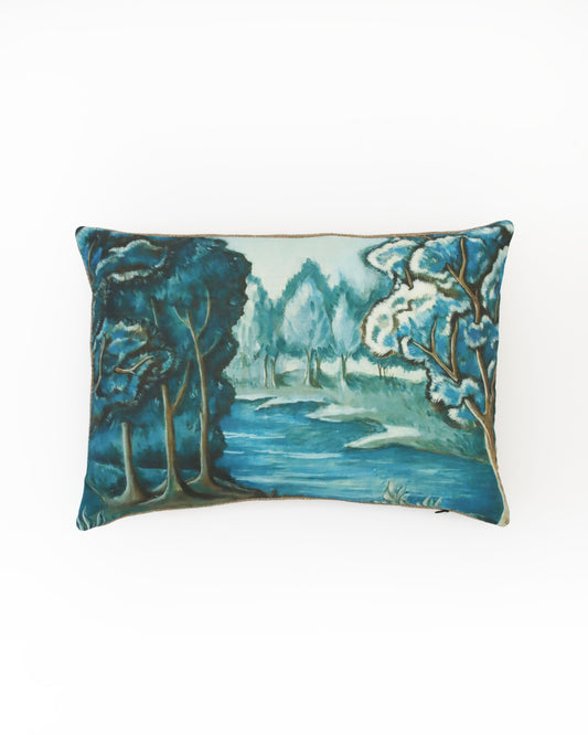 クッションカバー 35x50 Blue Tapestry