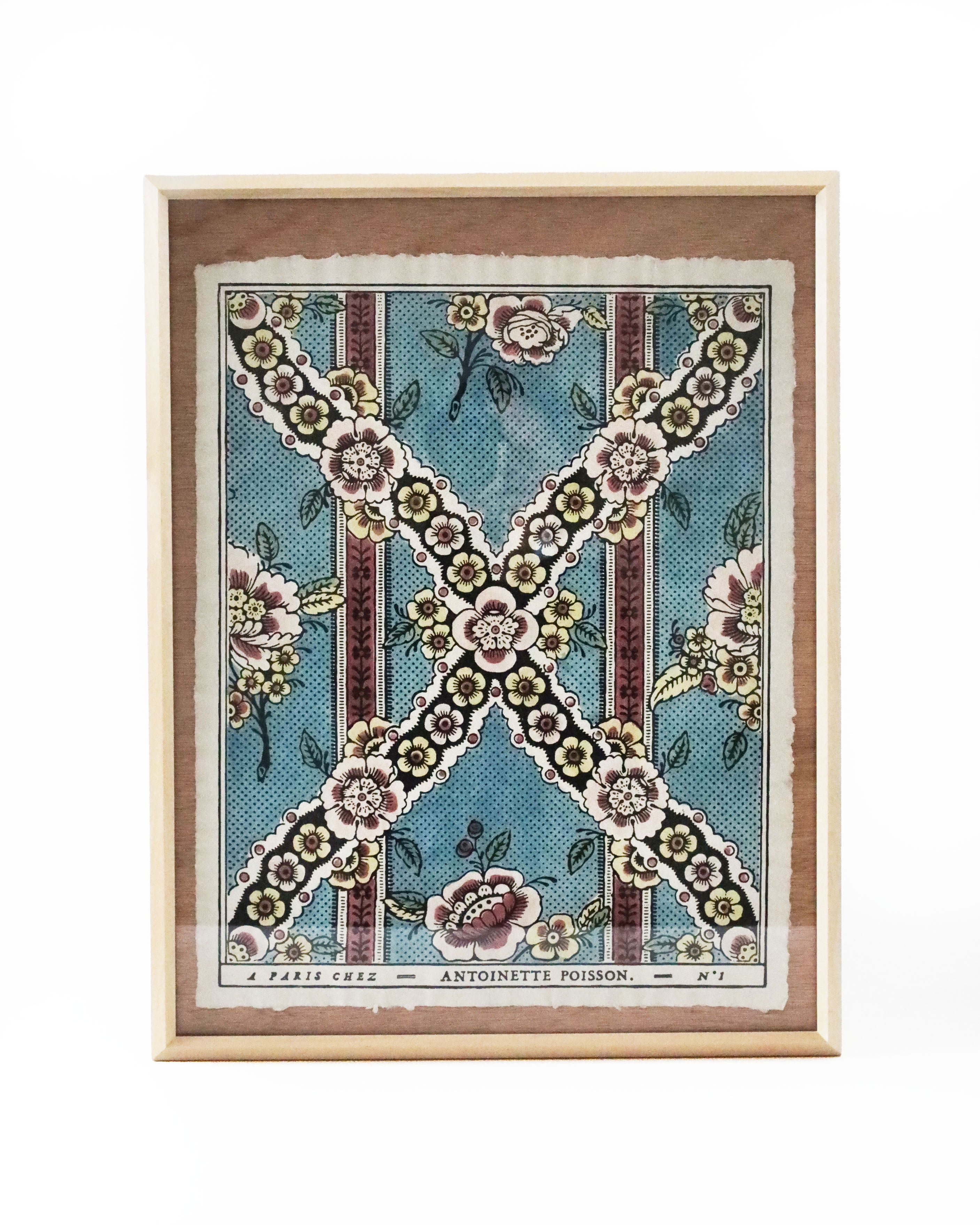 ドミノペーパー Guirlandes de fleurs