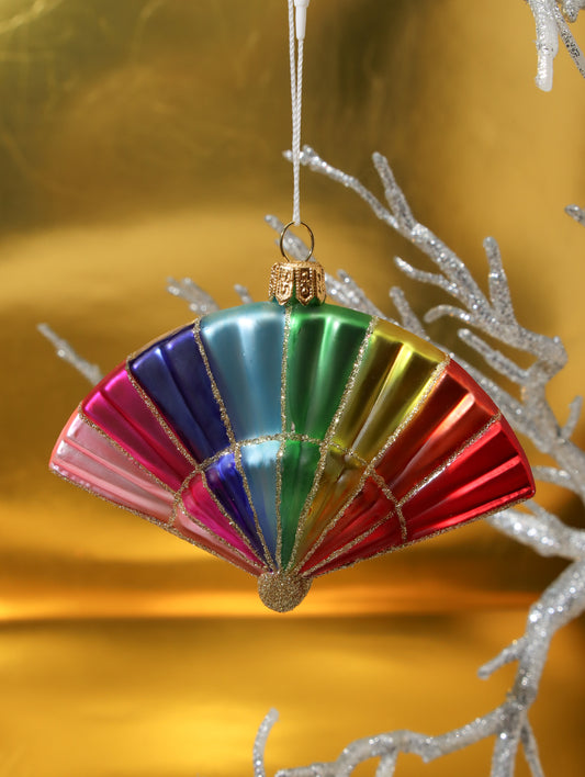 オーナメント Rainbow Fan