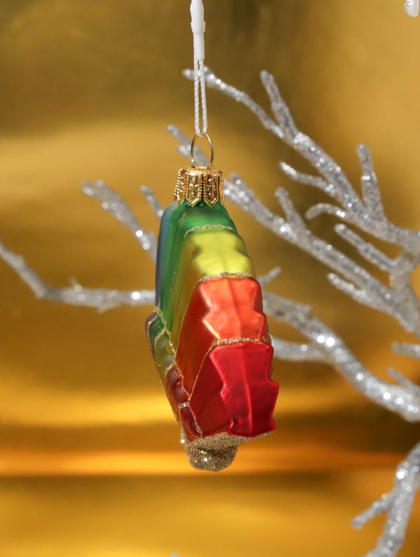 オーナメント Rainbow Fan