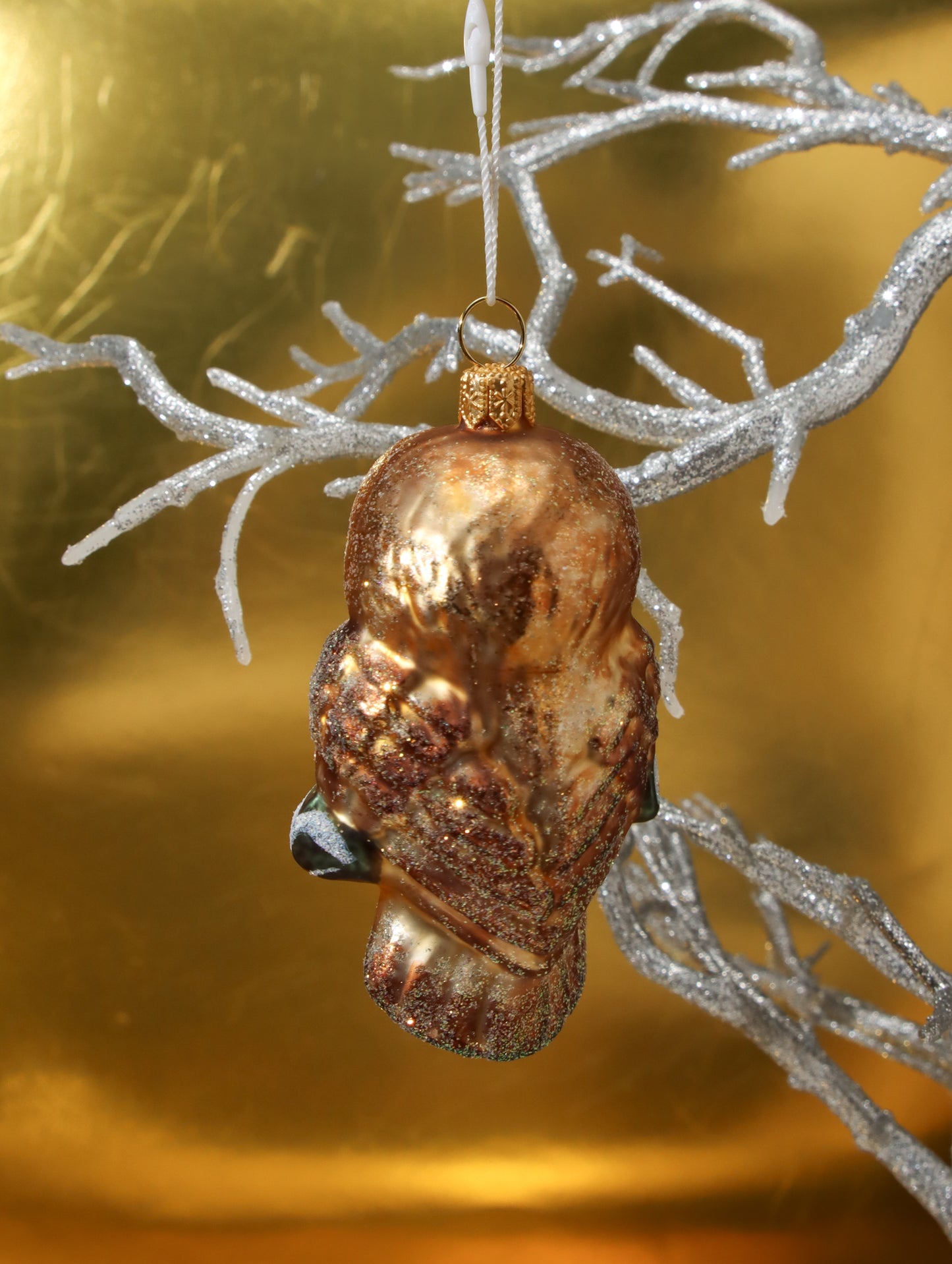 オーナメント OWL BROWN