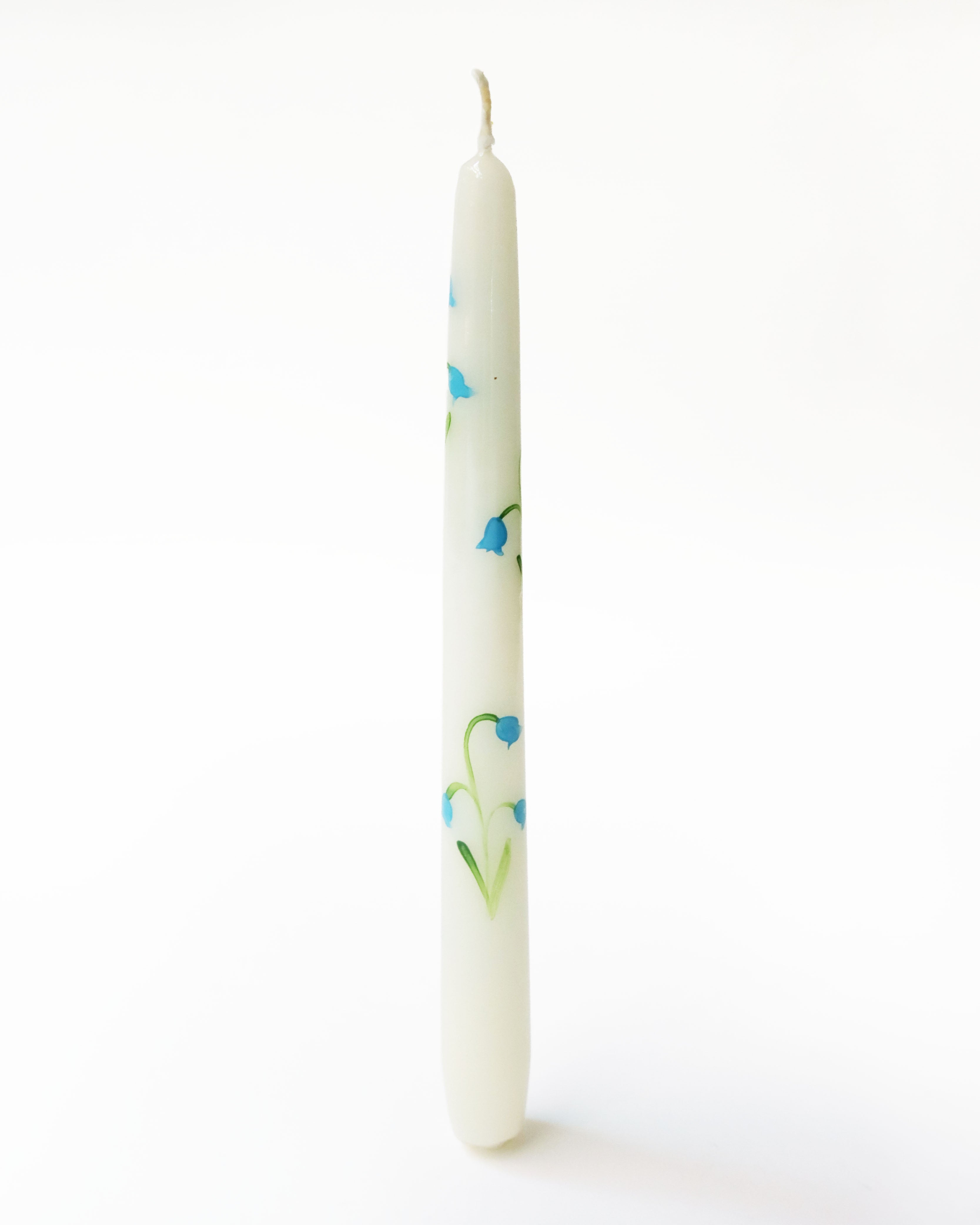 ＜CERERIA INTRONA＞ キャンドル DIPINTE A MANO FIORI BLU