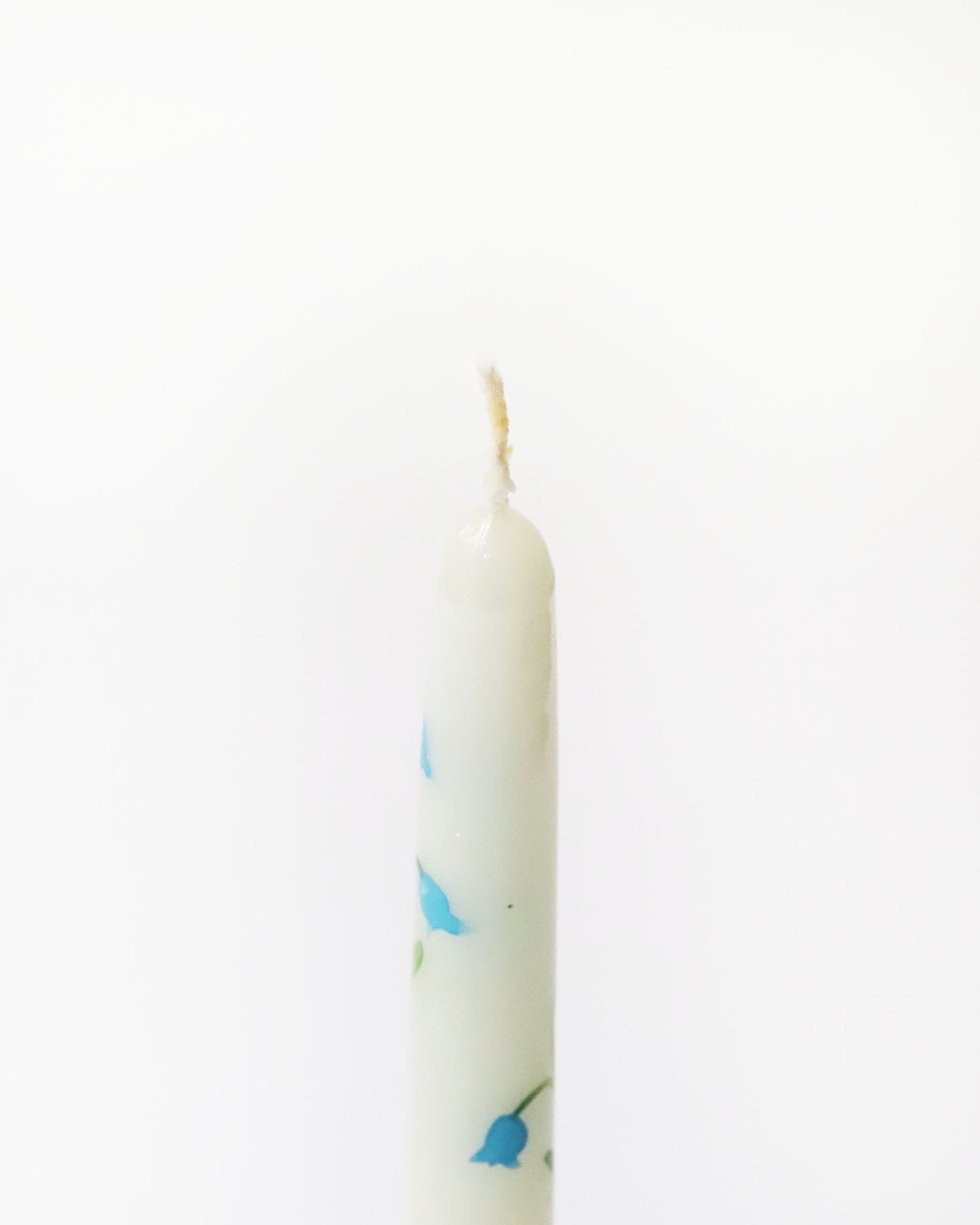 ＜CERERIA INTRONA＞ キャンドル DIPINTE A MANO FIORI BLU