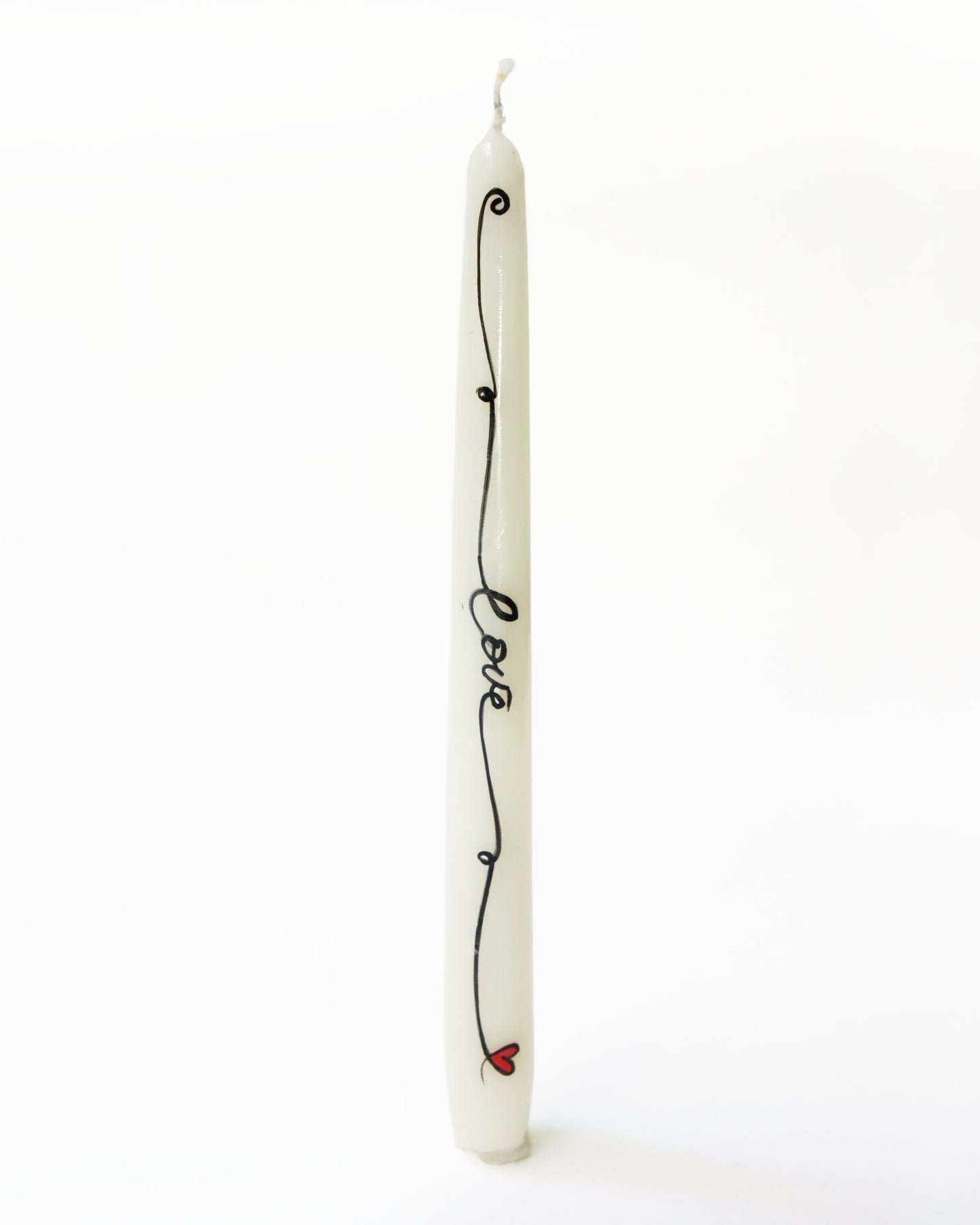 ＜CERERIA INTRONA＞ キャンドル DIPINTE A MANO SCRITTA LOVE