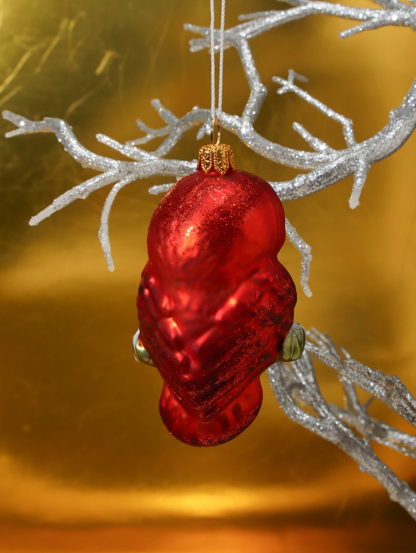 オーナメント OWL RED