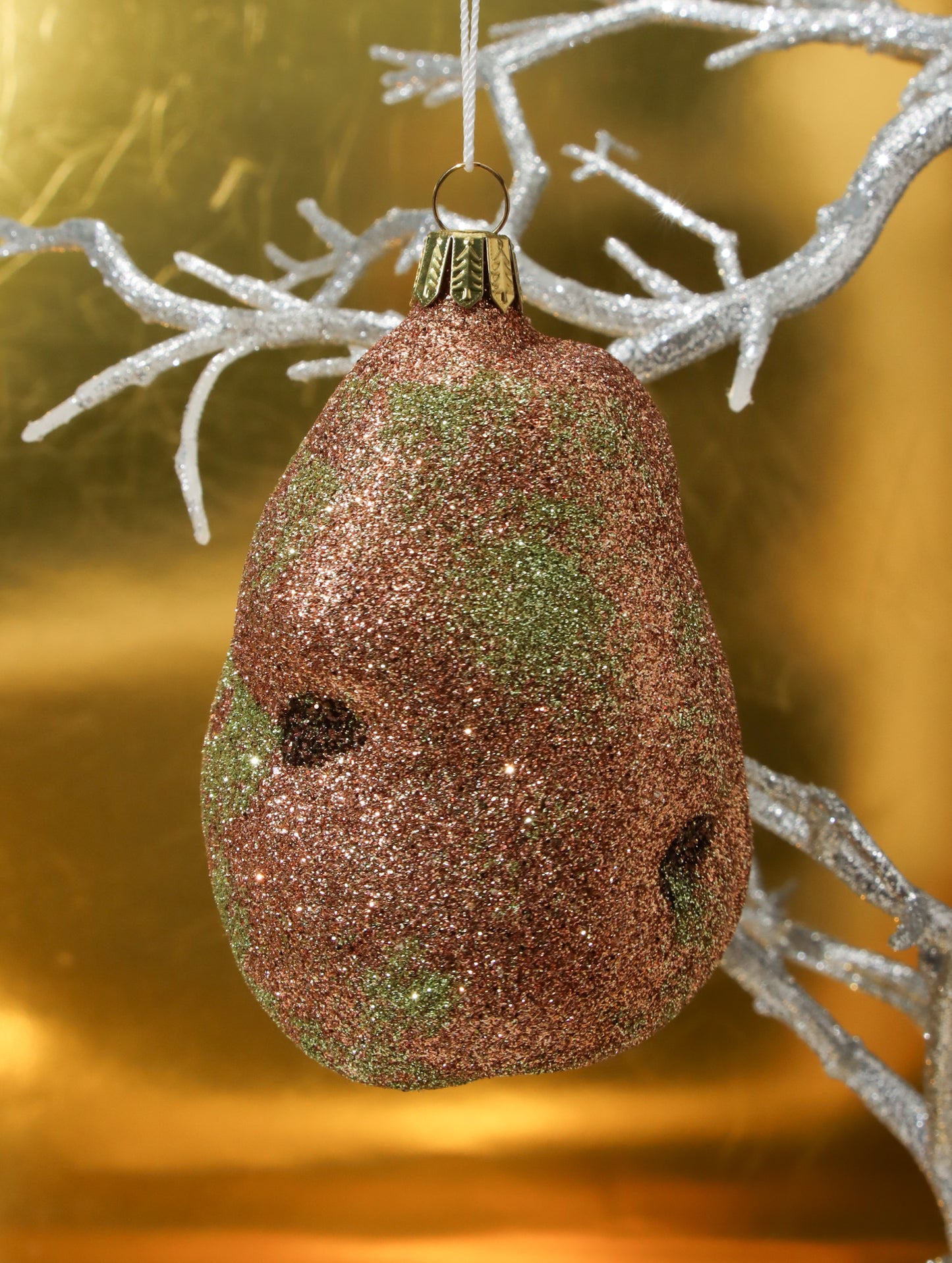 オーナメント POTATO LARGE GLITTERED