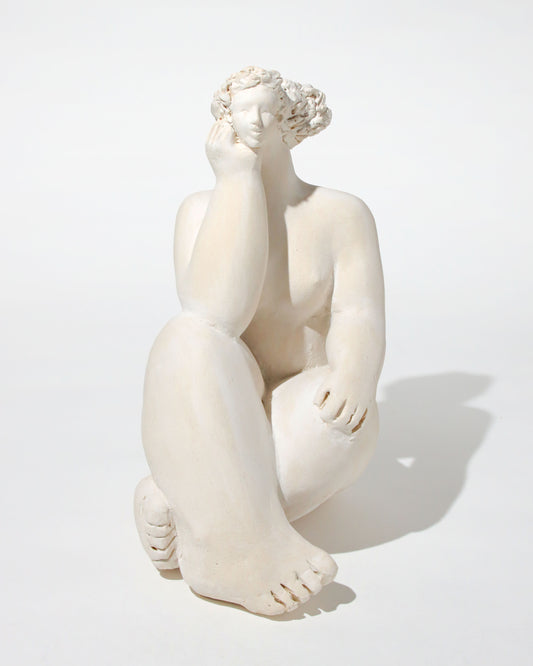オブジェ Femme blanche pensive