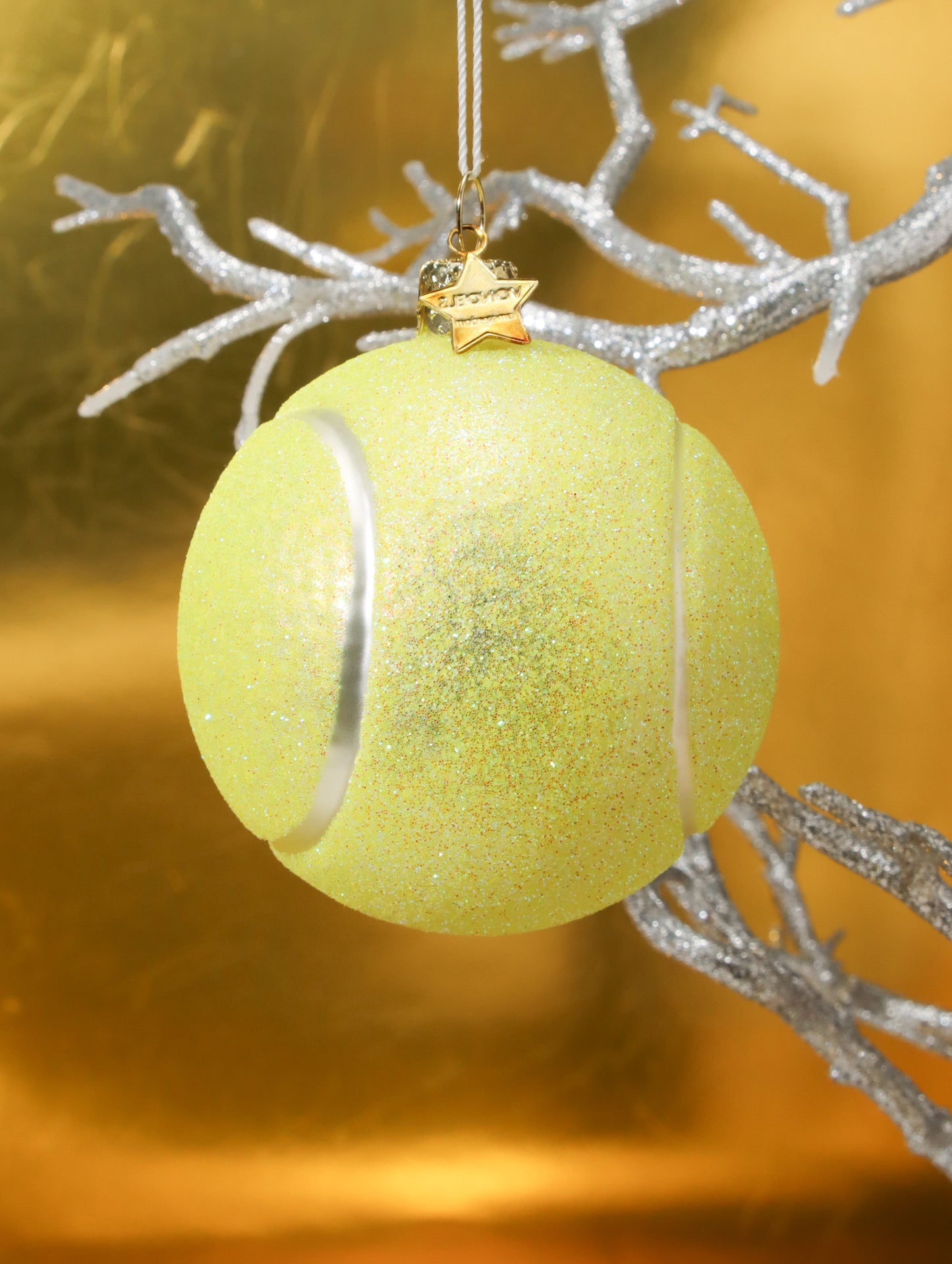 オーナメント Yellow Tennis Ball