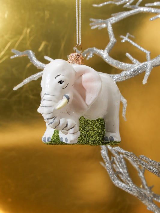 オーナメント ELEPHANT WHITE