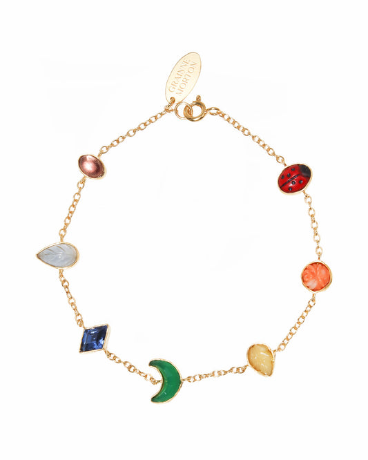 ミニチャームブレスレット RAINBOW