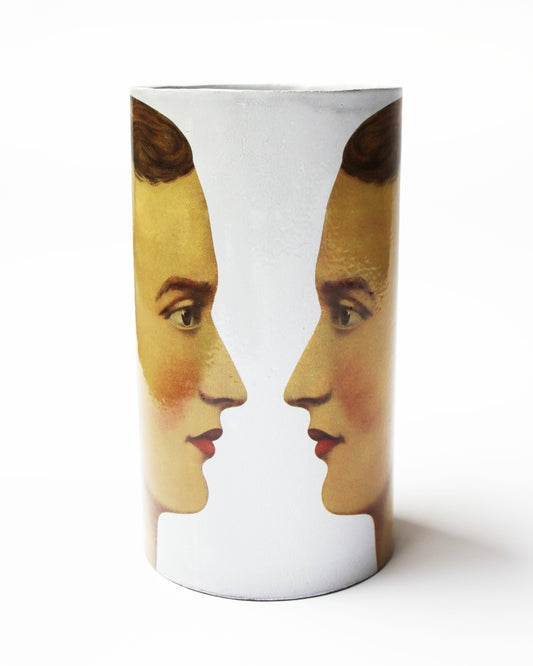 John Derian The Vase has Two Faces Tube ベース